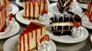 desserts near me with chocolate lava cake and Brazilian flan