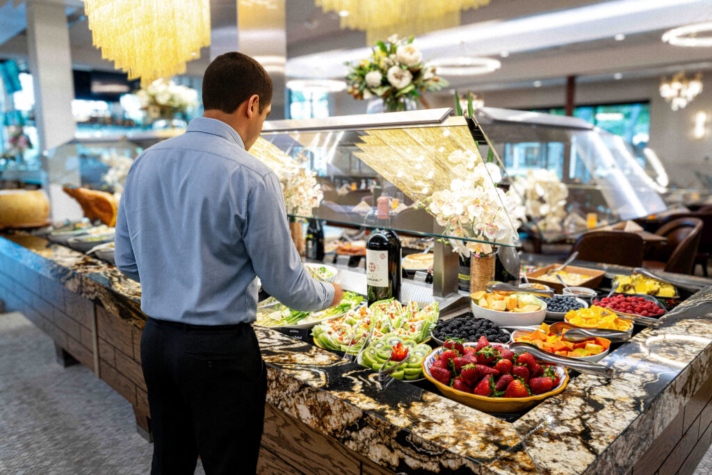 Business lunch in Austin with Brazilian steakhouse dining at Estância