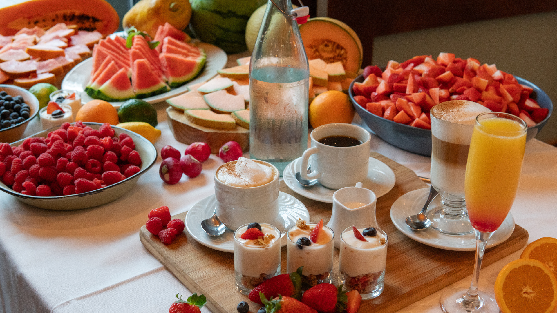 Weekend brunch in Leander with fire-roasted churrasco and Gourmet Salad Bar selections at Estância